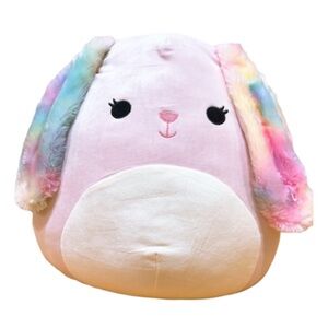 NWT Squishmallows Easter Squad B 16 inch Bop the Pink Bunny Plush Doll Toy